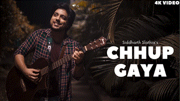 Chhup Gaya Badli Mein Jaake Lyrics - Siddharth Slathia
