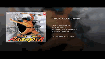 chor kare chorii nazaren churaa ke Lyrics - Vinay Anand | Nandini Singh | Udit Narayan | Poornima