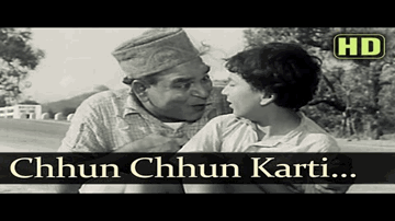 chun chun karatii aaii chiDiyaa Lyrics - Motilal | Sulochana | Nana Palsikar | Mohammad Rafi