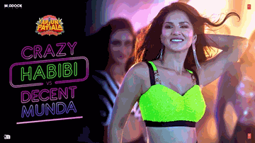Crazy Habibi Vs Decent Munda Lyrics - Amit Mehra | Kriti Sanon | Sunny Leone | Guru Randhawa