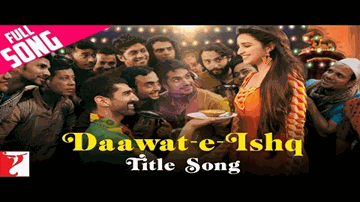 Daawat-e-Ishq Lyrics - Parineeti Chopra | Aditya Roy Kapoor | Javed Ali | Sunidhi Chauhan