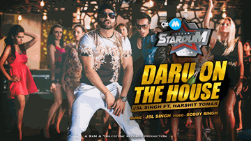 Daru On The House (Title) Lyrics - Jsl Singh | Harshit Tomar | JSL