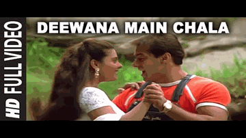 Deewana Main Chala Lyrics - Salman Khan | Kajol | Arbaaz Khan | Udit Narayan