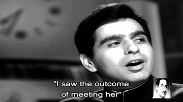 Dekh Liya Maine Kismat Ka Tamasha Lyrics - Dilip Kumar | Ashok Kumar | Nimmi | Lata Mangeshkar | Mohammed Rafi