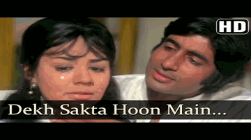 Dekh Sakta Hu Mai Kuch Bhi Hote Hue Lyrics - Amitabh Bachchan | Sulochana | Farida Jalal | Kishore Kumar