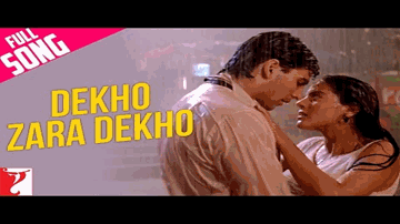dekho zaraa dekho barasaat kii jhaDii Lyrics - Akshay Kumar | Saif Ali Khan | Kajol | Lata Mangeshkar | Kumar Sanu
