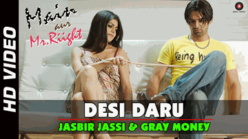 Desi Daru Lyrics - Barun Sobti | Shenaz Treasurywala | Kavi Shastri | Gray Money | Jasbir Jassi