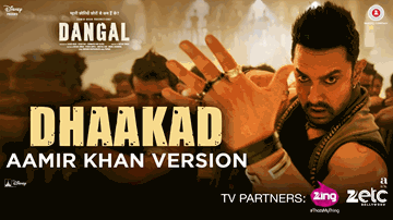 Dhaakad Aamir Khan Version Lyrics - Aamir Khan | Fatima Sana Shaikh | Sanya Malhotra