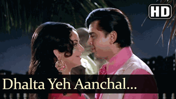 Dhalta Yeh Aanchal Lyrics - Prem Chopra | Bindu | Rakesh Roshan | Asha Bhosle