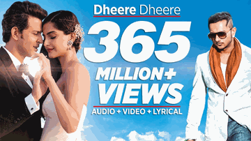 Dheere Dheere Lyrics - Sonam Kapoor | Hrithik Roshan