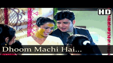 Dhoom Machi Hai Lyrics - Om Puri | Ashutosh Rana | Abbas | Dimple Verma | Udit Narayan