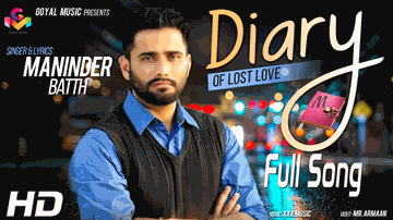 Diary of Lost Love Lyrics - Maninder Batth