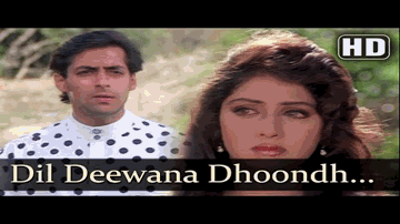 Dil Deewana Dhoond Raha Hai Mere Roothe Yaar Ko Lyrics - Salman Khan | Sridevi | Vipin Sachdeva | Lata Mangeshkar
