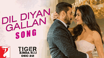 Dil Diyan Gallan Lyrics - Salman Khan | Katrina Kaif | Anupriya Goenka | Atif Aslam