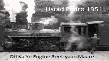 Dil Ka Ye Engine Sitiyaan Lyrics - Asrani | Sapru | Sheikh Mukhtar | Lata Mangeshkar | Ramchandra Narhar Chitalkar (C. Ramchandra)