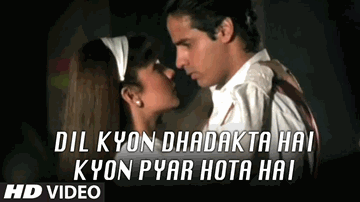 Dil Kyon Dhadakta Hai Lyrics - Pawan Malhotra | Rahul Roy | Pooja Bhatt | Vipin Sachdeva | Anuradha Paudwal