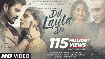 Dil Lauta Do Lyrics - Sunny Kaushal | Saiyami Kher | Jubin Nautiyal | Payal Dev