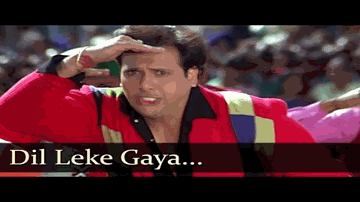 Dil Le Ke Gaya Chor Lyrics - Govinda | Manisha Koirala | Johnny Lever | Johny Lever | Abhijeet