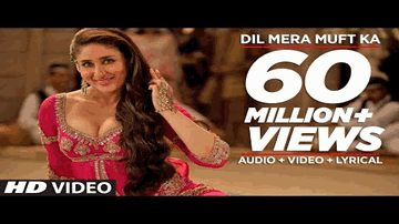 Dil Mera Muft Ka Lyrics - Kareena Kapoor | Saif Ali Khan | Ram Kapoor | Shadab Faridi | Nandini Shrikar