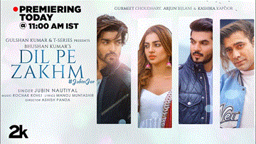 Dil Pe Zakhm Lyrics - Gurmeet Choudhary | Arjun Bijlani | Kashika Kapoor | Jubin Nautiyal