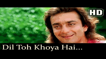 dil to khoyaa hai yahiin pe kahiin pe Lyrics - Govinda | Asha Parekh | Sanjay Dutt | Kumar Sanu | Alka Yagnik