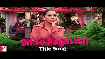 Dil To Pagal Hai (Title) Lyrics - Akshay Kumar | Shah Rukh Khan | Madhuri Dixit | Lata Mangeshkar | Udit Narayan