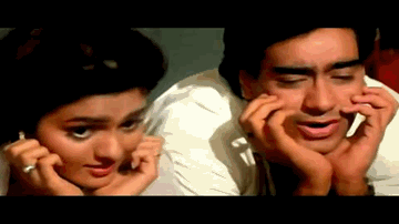 Dil Ye Kehta Hai Kaanon Mein Tere Lyrics - Ajay Devgan | Jagdeep | Aruna Irani | Udit Narayan | Alisha Chinoy