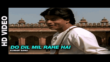 do dil mil rahe hain magar chupake chupake Lyrics - Shahrukh Khan | Shah Rukh Khan | Alok Nath | Kumar Sanu | chorus