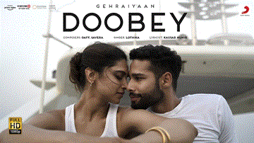 Doobe Lyrics - Deepika Padukone | Siddhant Chaturvedi | Lothika