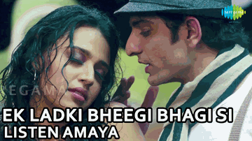 Ek Ladki Bheegi Bhagi Si Lyrics - Farooq Sheikh | Deepti Naval | Swara Bhaskar | Kunal Ganjawala