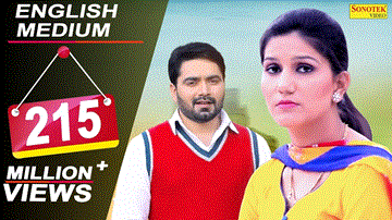 English Medium Lyrics - Sapna Choudhary | Vickky Kajla | Masoom Sharma | AK Jatti
