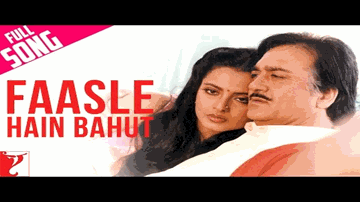 Faasle Hain Bahut Lyrics - Rekha | Sunil Dutt | Rohan Kapoor | Asha Bhosle