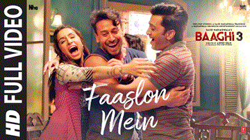 फासलों में Faaslon Mein Lyrics - Shraddha Kapoor | Tiger Shroff | Riteish Deshmukh | Sachet Tandon