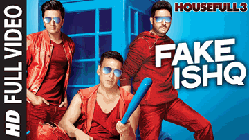 FAKE ISHQ Lyrics - Akshay Kumar | Lisa Haydon | Abhishek Bachchan | Altamash Faridi | Kailash Kher
