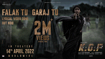 Falak Tu Garaj Tu Lyrics - Yash | Srinidhi Shetty | Suchetha Basrur