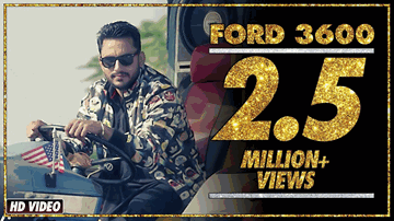 FORD 3600 (Guddiyan) Lyrics - Deep Dhillon | Jaismeen Jassi