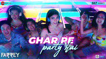 Ghar Pe Party Hai Lyrics - Alizeh | Prasanna Bisht | Badshah | Mellow D