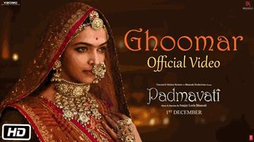 Ghoomar Lyrics - Deepika Padukone | Ranveer Singh | Shahid Kapoor | Shreya Ghoshal | Swaroop Khan