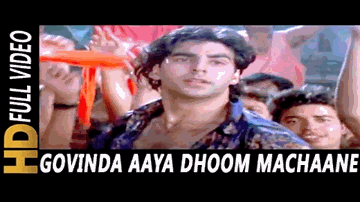 Govinda Aaya Dhoom Machaane Lyrics - Akshay Kumar | Anupam Kher | Paresh Rawal | Udit Narayan