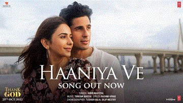 Haaniya Ve Lyrics - Sidharth Malhotra | Ajay Devgn | Rakul Preet Singh | Jubin Nautiyal