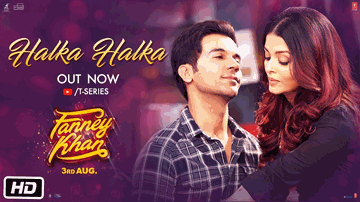 Halka Halka Lyrics - Aishwarya Rai Bachchan | Anil Kapoor | Rajkummar Rao | Divya Kumar | Sunidhi Chauhan