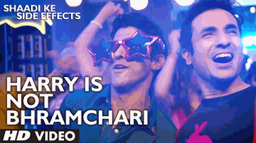 HARRY IS NOT A BRAHMACHARI &#8211; Lyrics - Farhan Akhtar | Vidya Balan | Vir Das | Jazzy B | ishQ Bector (Rap)
