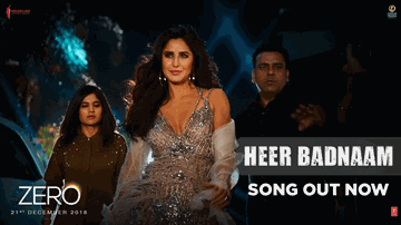Heer Badnaam Lyrics - Katrina Kaif | Shah Rukh Khan | Salman Khan | Romy