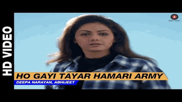 Ho Gayi Tiyar Hamari Army Lyrics - Shahrukh Khan | Ronit Roy | Mohnish Behl | Abhijit | Alka Yagnik