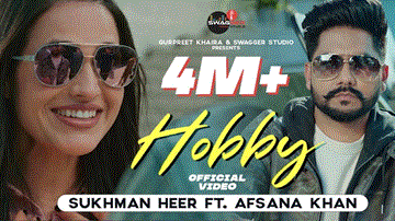 Hobby Lyrics - Sukhman Heer | Afsana Khan | Punjabi Song