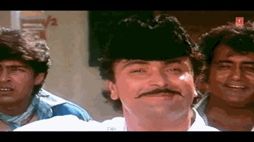 Humne Unke Mohalle Mein Lyrics - Rishi Kapoor | Juhi Chawla | Sunny Deol | Alka Yagnik | Anupam Kher