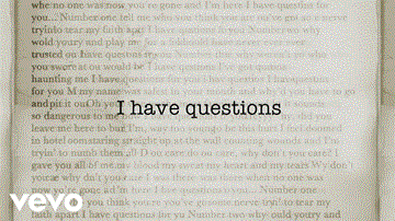 I Have Questions Lyrics - Camila Cabello | English Song