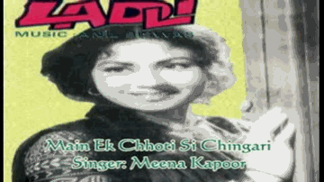 Ik Chhoti Si Chingari Lyrics - David Abraham | Anil Biswas | Meena Kapoor
