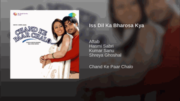 Is Dil Ka Bharos Kya Lyrics - Preeti Jhangiani | Sanjay Narvekar | Kumar Sanu | Sabri Brothers