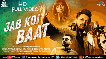 JAB KOI BAAT Lyrics - Atif Aslam | Shirley Setia